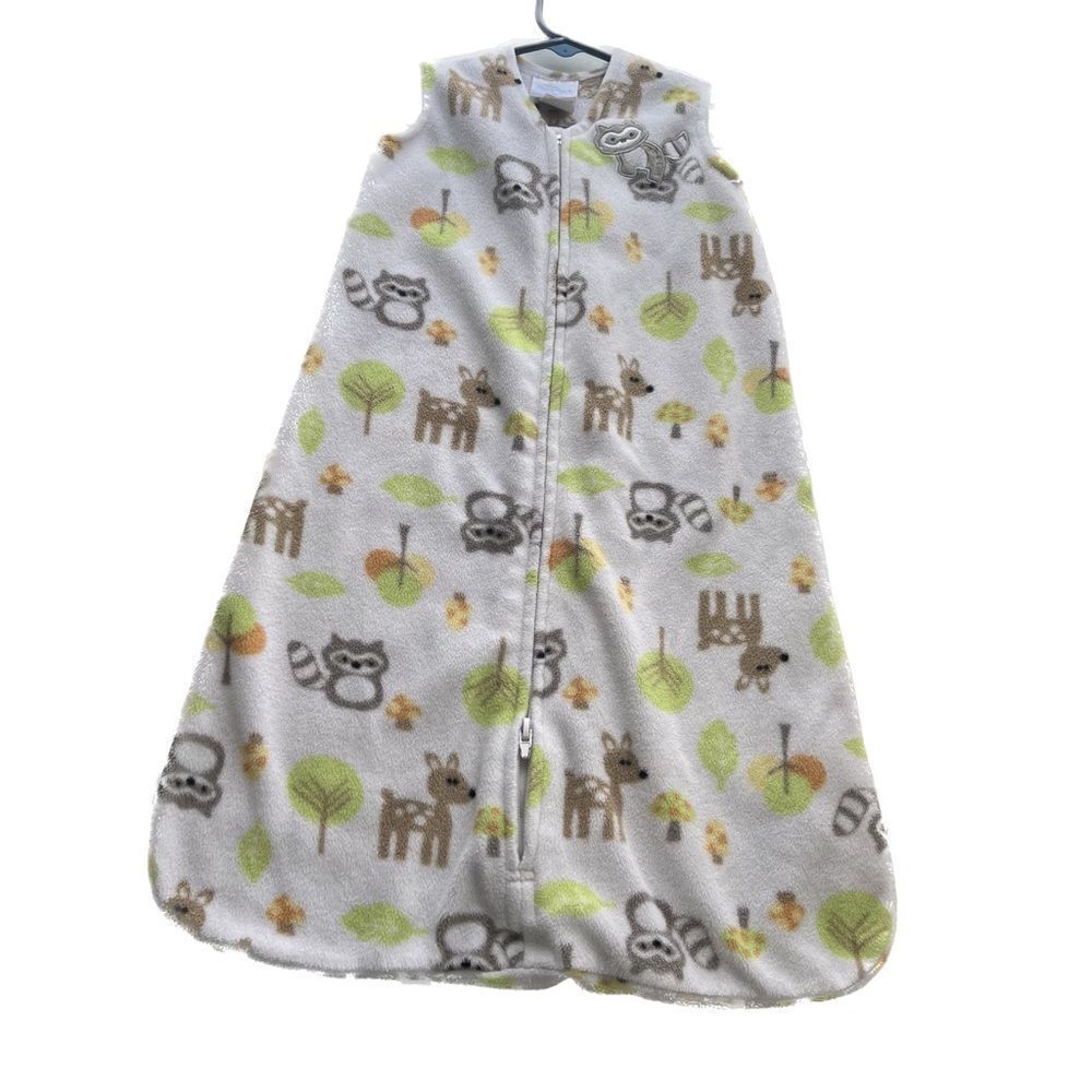 Halo sleep, sack, size small, up to 18 pounds, fleece, animal‎ print